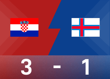 Rapport d'avant-première de la Coupe du monde: Gvadiol marque, la Croatie 3-1 aux Îles Féroé se qualifie pour la Coupe du monde